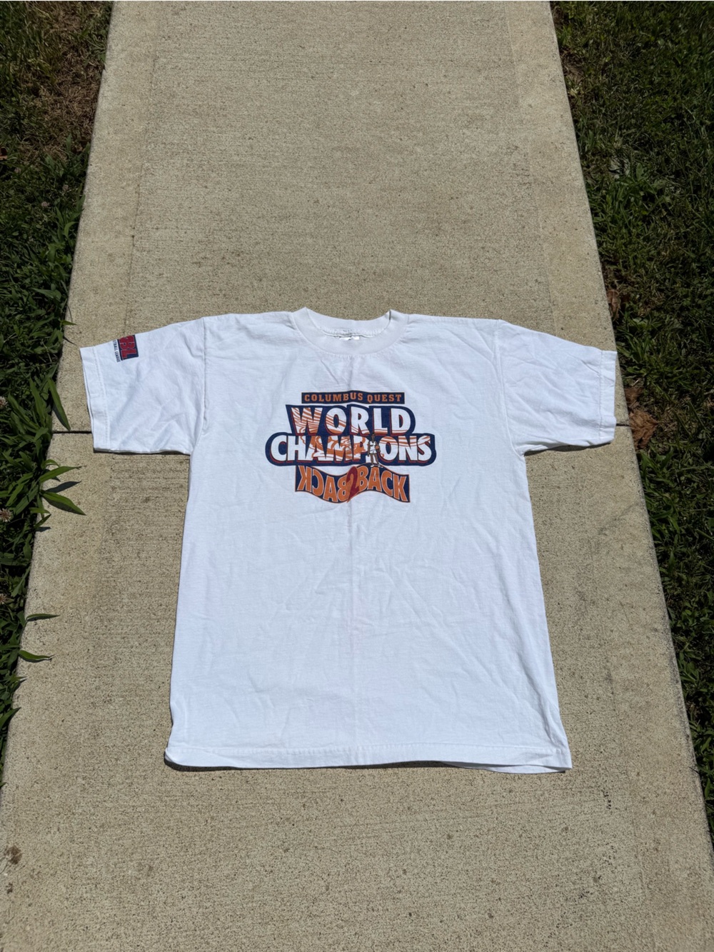 90s Columbus Quest World Champions Tee
